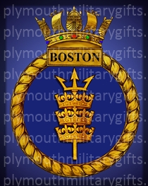 HMS Boston Magnet